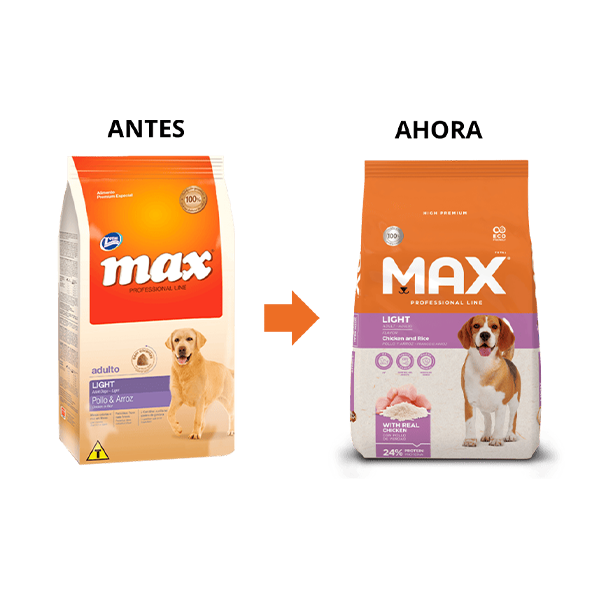 Max Professional Line Adulto Light Pollo & Arroz