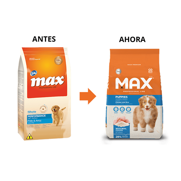 Max Professional Line Cachorro Performance Pollo & Arroz