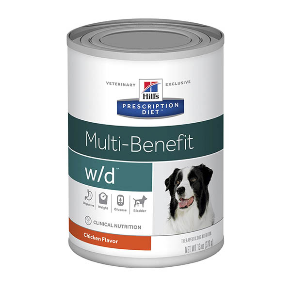 Hills Prescription Diet W-D Multi-Benefit Lata