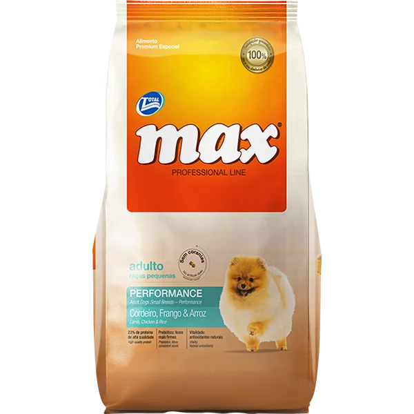 Max Professional Line Adulto Razas Pequeñas Performance Pollo & Arroz