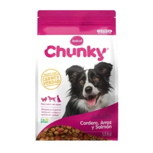 Chunky Adulto Cordero, Arroz y Salmón