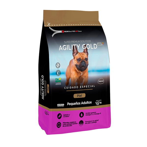 Agility Gold Piel Perros Pequeños Adultos