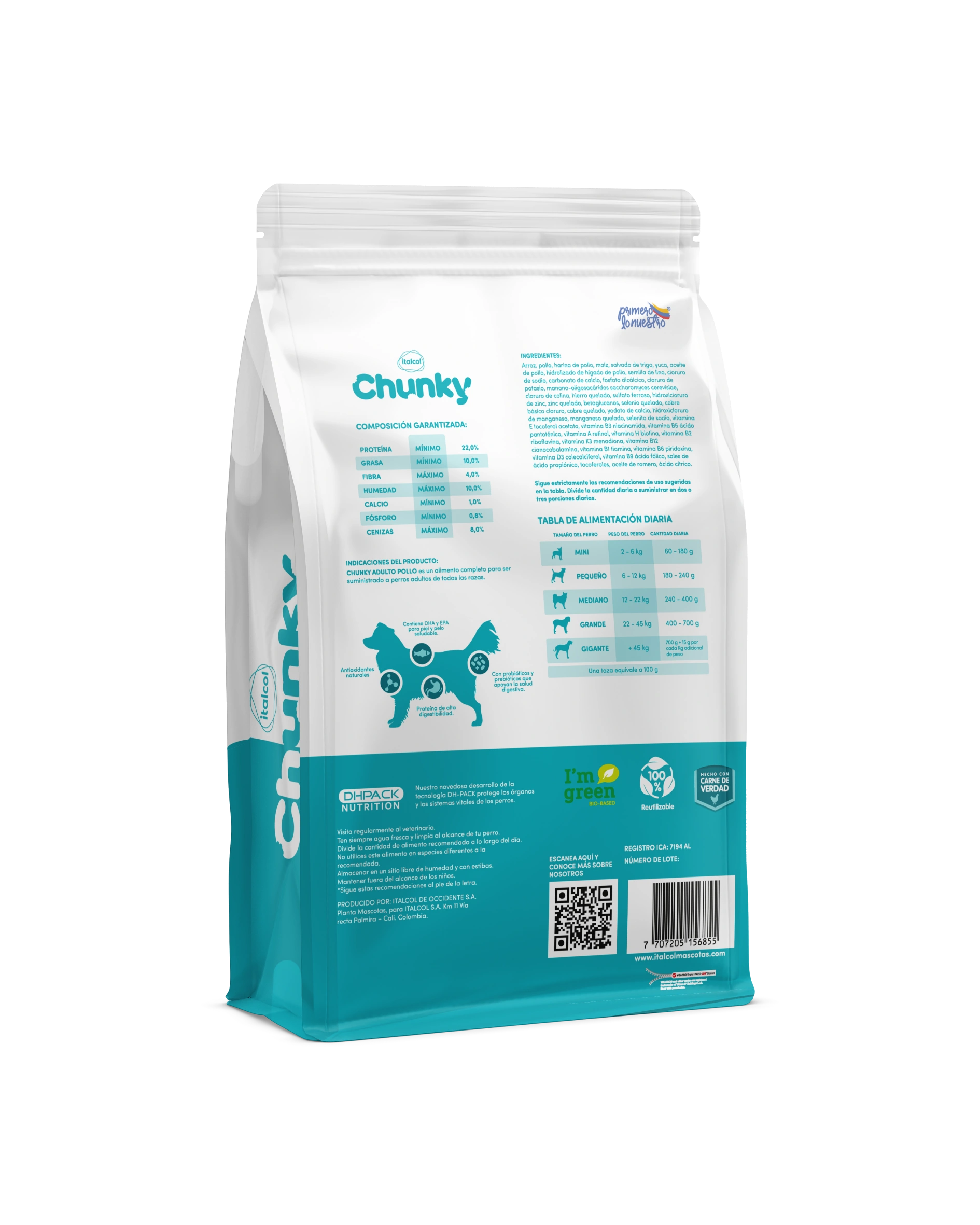 Chunky Adulto Pollo - Imagen 2