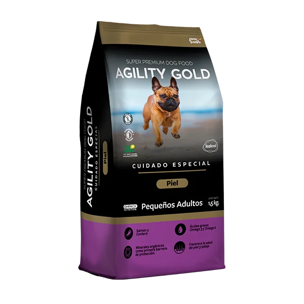Agility Gold Piel Perros Pequeños Adultos