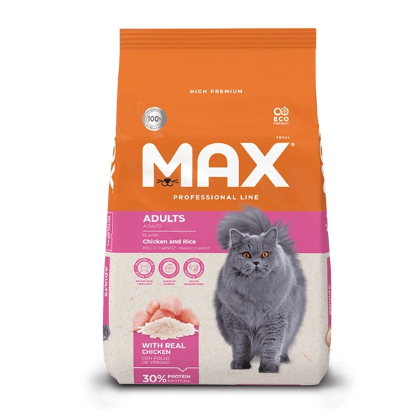 Max Cat Adultos Pollo Y Arroz - Imagen 2