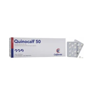 Quinocalf Oral 50mg Blister x 10 Tab