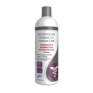 Shampoo Veterinary Fórmula Solutions Care Antiparasitario y Anti-Seborreico