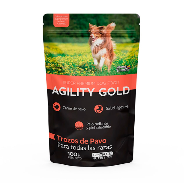 Agility Gold Trozos De Pavo