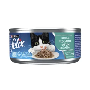Felix Gatos Filetes De Pescado Y Atún En Salsa