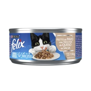 Felix Gatos Filetes De Pavo Trocitos De Queso En Salsa