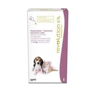 Revolution 6% Perro- Gato Hasta 2.5kg