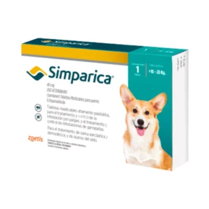 Simparica x 1 Tab (10 a 20 Kg)