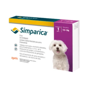 Simparica x 1 Tab (2,5 a 5 kg)