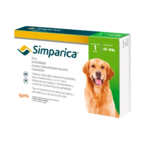 Simparica x 1 Tab (20 a 40 Kg)