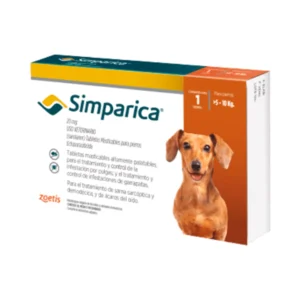 Simparica x 1 Tab (5 a 10 kg)