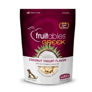 Fruitables Perro Snack Yogur Griego de Coco
