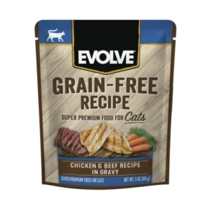 Evolve Gato Sobre Pollo y Res