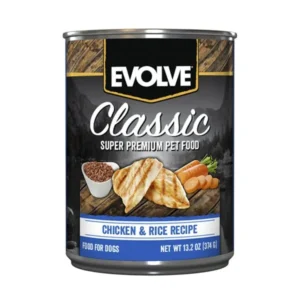 Evolve Perro Classic Lata Pollo