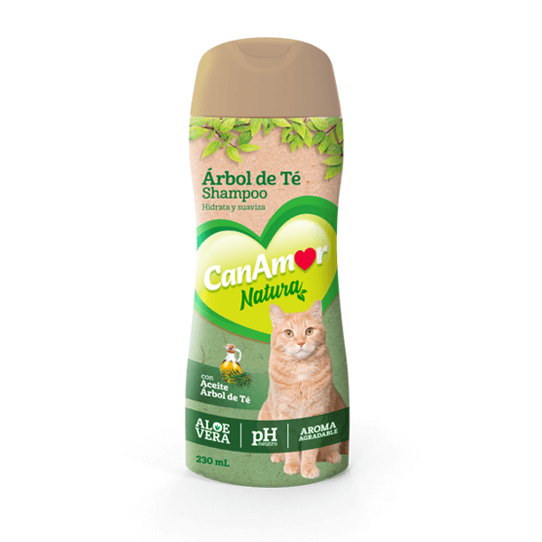 CanAmor Shampoo Árbol de Té Gato