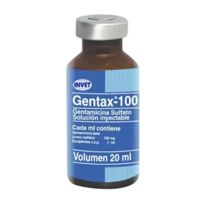 Gentax 100 Frasco Inyección