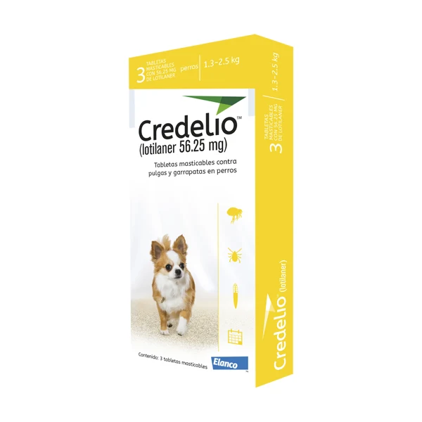 Credelio 1.3 a 2.5 Kg