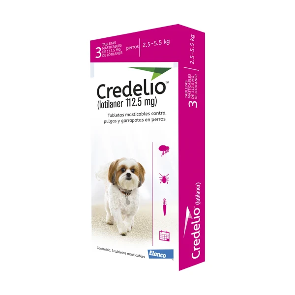 Credelio 2.5 a 5.5 Kg