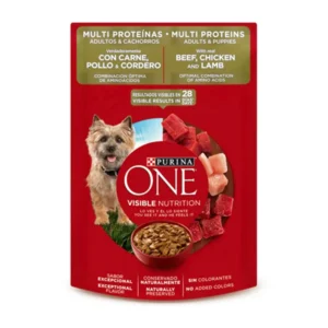Purina One Perro Adulto Carne, Pollo y Cordero