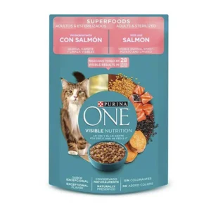 Purina One Gatos Esterilizados Salmón
