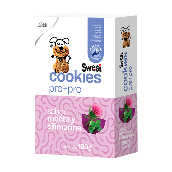 Galletas Swesi Pre+Pro Menta Silimarina
