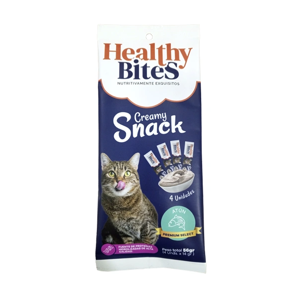 Healthy Bites Creamy Snack Gato con Atún