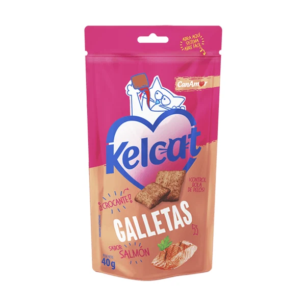 KelCat Galletas de Salmón Para Gatos