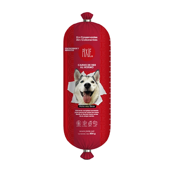 Pixie Carne de Res Natural Libre de Gluten para Perros