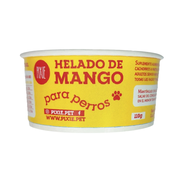Pixie Helado de Mango para Perros