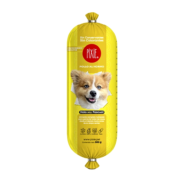 Pixie Pollo Natural para Perros Cachorros y Adultos