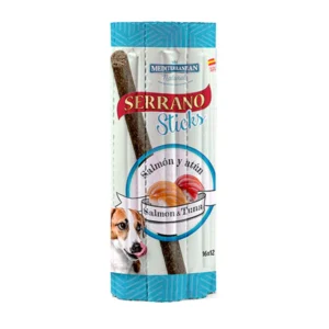 Serrano Sticks Cabanos Sabor Salmón Y Atún Para Perros
