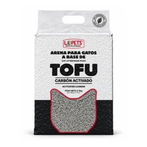 LoPets Arena a Base de Tofu Carbón Activado