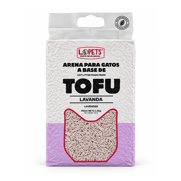 LoPets Arena a Base de Tofu Lavanda